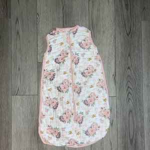 Chick Pea baby zip-up wearable blanket